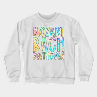 Famous Composers Neon Crewneck Sweatshirt